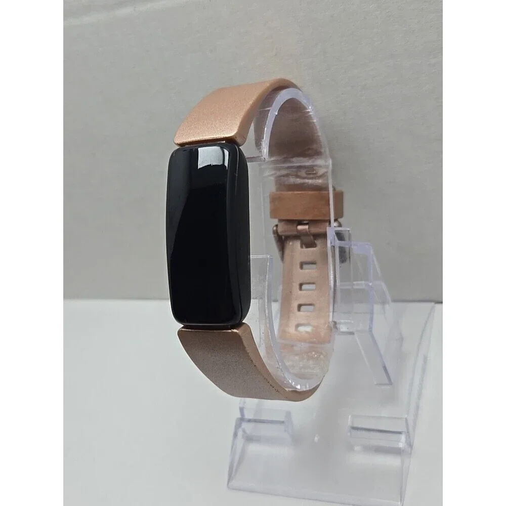 Fitbit Inspire 2 Fitness Tracker Black Heart Rate Monitor Tested No Charger Read